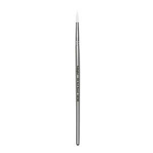 Paint Brushes And Accessories: Bockingford Artists Paint Brush 620 Taklon White Round Size 8