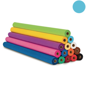 Coloured Paper: Smart-Fab Roll 0.61 x 5.5m Sky Blue