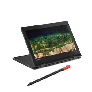Chromebooks 1: Lenovo Chromebook Gen-3 11.6" HD Touch Screen Flip – Intel N5100, 4GB RAM, 64GB eMMC, ChromeOS, with Stylus Pen