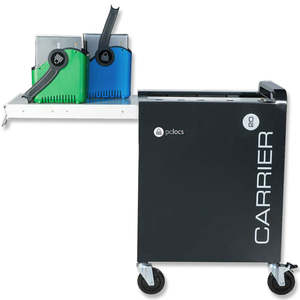 Device Carrying And Charging Station: PC Locs Carrier 20 Bay Charging Station Trolley for Laptops