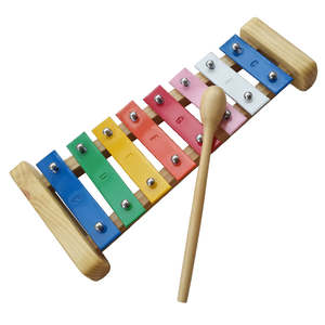 Musical Instruments For Kids: Wooden Xylophone for Kids 22.5 x 17cm
