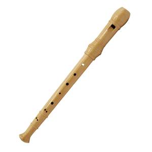 Musical Instruments For Kids: Ready Ace Wooden Recorder for School 32.5cm