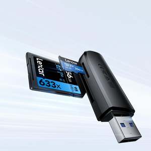 Lexar Dual-Slot USB SD & Micro-SD Card Reader