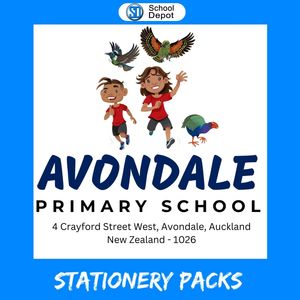 Avondale Primary School Stationery Pack 2025 Takahe Year 5 and 6