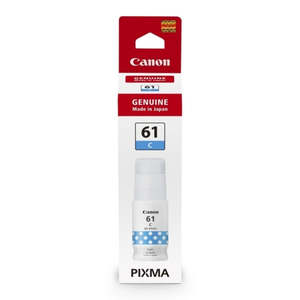 Canon PIXMA GI-61C Mega Tank Refill Ink Bottle Cyan