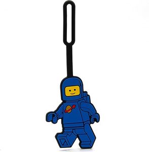 Backpacks: LEGO® Luggage Tag Spaceman Blue – Durable Silicone Bag Tag for Kids & Adults