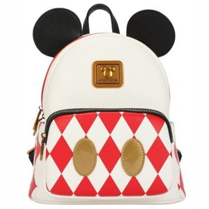 Micky Deluxe Mini Backpack Officially Licensed White/Red