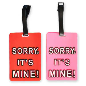 Backpack Luggage Accessories: Luggage Tag - Sorry it's Mine