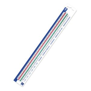 Staedtler Mars Triangular Reduction Scale Rule 561 98-4BK 300mm