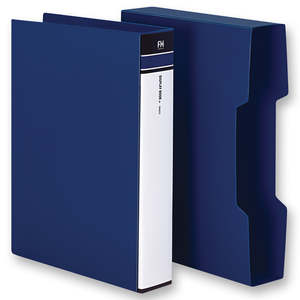 FM Display Book A4 80 Pocket Blue