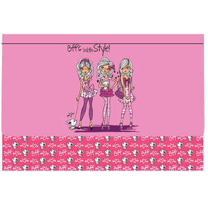 Document Wallets: Spencil Document Wallet A4 Fashion Friends