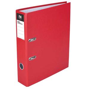 Lever Arch Files: FM Binder Radofile Lever Arch File Foolscap Red