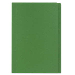 FM Manilla Folder Foolscap with Paper Fastener Green
