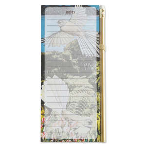 Kanuka Glen Art Notepad Magnetic To-Do List with Pencil Piwakawaka