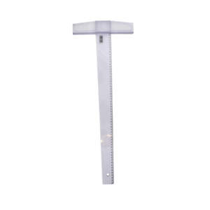 Protractors Set Squares T Squares: Taurus Tee Square 600mm Clear