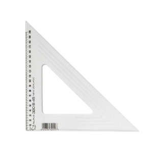 Protractors Set Squares T Squares: Taurus Set Square 32cm 45 Degrees