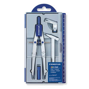 Geometry Compasses: Staedtler School Compass Set Noris Club 550 02