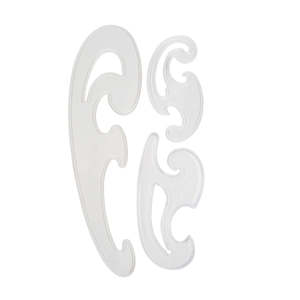 Drawing Guides Stencils: Taurus French Curves 3 Pieces