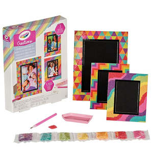 Creative Gift Ideas: Crayola Creations Crystalize It Photo Frames Kit