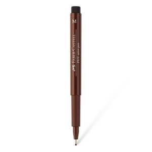 Artists Calligraphy Pens: Faber-Castell Artist Pen PITT Medium 0.7 MM Dark Sepia