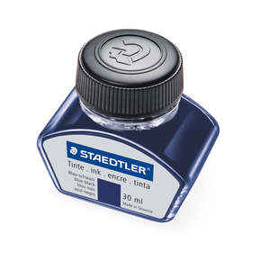 Staedtler Premium Fountain Pen Ink Bottle 30ml Dark Blue