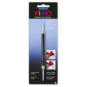 Staedtler FIMO Clay Modelling Professional Needle & V Tool 8711 04 Black