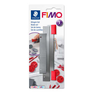 Modelling Clay Accessories: Staedtler FIMO Modelling Clay Cutting Blades Pack of 3