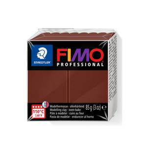 FIMO Professional Modelling Clay 8004 Oven Bake 85g Chocolate