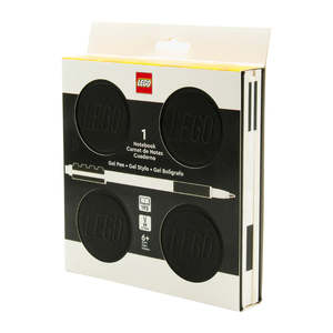 Bockingford Pad For Acrylic Painting A4 360gsm 12 Leaf: LEGO® Locking Notebook with Gel Pen – Black | 192 Pages & Gift Box