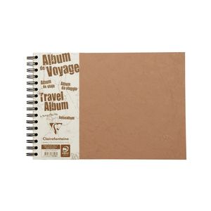 Bockingford Pad For Acrylic Painting A4 360gsm 12 Leaf: Clairefontaine Age Bag Travel Album Visual Diary A4 Tobacco
