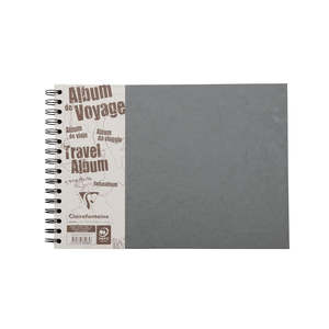 Clairefontaine Age Bag Travel Album Visual Diary A4 Grey