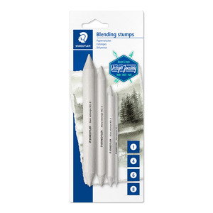 Staedtler Blending Stumps Mars Pack of 4 [Sizes: 1, 4, 6 & 8]