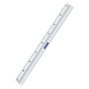 Measurement Rulers Scales: Staedtler Mars Aluminum Ruler 563 40 with Inking Edge 40cm