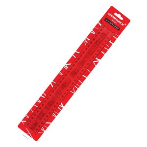Measurement Rulers Scales: Warwick Ruler Clear Plastic with Conversions 30cm