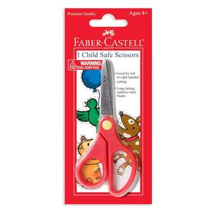 Scissors: Faber-Castell Child-Safe Scissors Ambidextrous Design 14cm