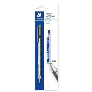 Mechanical Pencils Clutch Pencils: Staedtler Mechanical Pencil 774 Triangular with HB Lead Tube 0.7mm