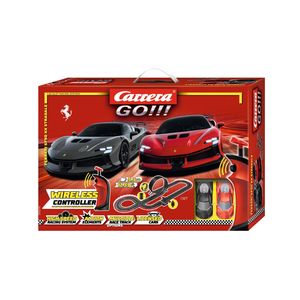 Carrera GO!!! Ferrari Supercar Power Wireless Slot Car Racing Set – Ferrari SF&hellip;