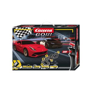 Carrera GO!!! Speed 'n' Chase Slot Car Set – 1:43 Scale Ferrari F12 &hellip;