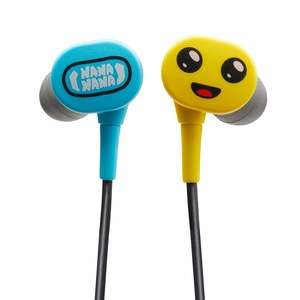 Earphones: PowerA Wired Earbuds Peely Banana – Official Nintendo Switch Headset with Mic