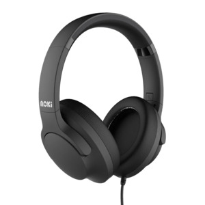 Moki Type-C Connect Headphones + Inline Mic & Control Black