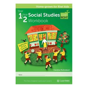 Year 1 Learning Books: LearnWell Year 1 and Year 2 Social Studies Start Right Workbook