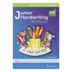 Learnwell Junior Handwriting Start Right Workbook Ages 5 to 8 Years