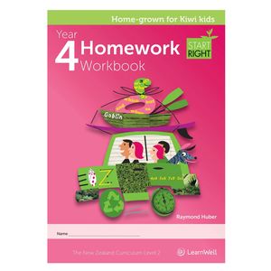 Learnwell Year 4 Homework Start Right Workbook