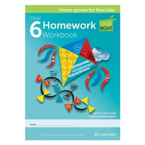 Year 6 Books: LearnWell Year 6 Homework Start Right Workbook