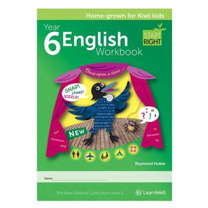 Learnwell Year 6 English Start Right Workbook Raymond Huber