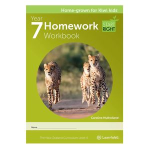 LearnWell Year 7 Homework Start Right Workbook
