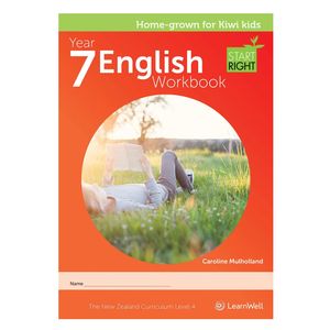 Year 7 Books: Learnwell Year 7 English Start Right Workbook