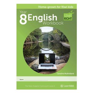 Year 8 Books: LearnWell Year 8 English Start Right Workbook