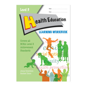 Year 13 Books: Learning Workbook Level 3 Health Education