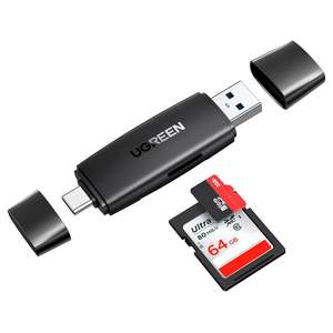Battery Banks Charging Cables Accessories: UGREEN USB-C +USB-A To TF/SD 3.0 Multi Card Reader
